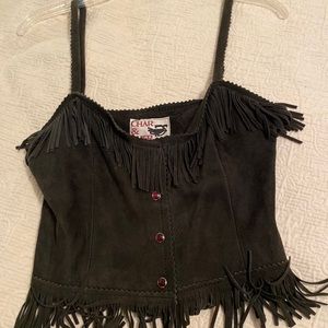 Vintage Char & Sher Designs halter top
